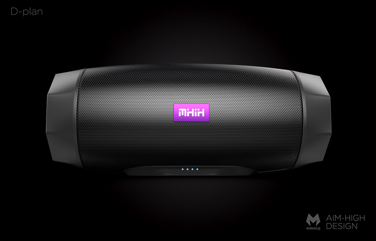 dumbbell，Bluetooth Speaker ，inspiration，black，