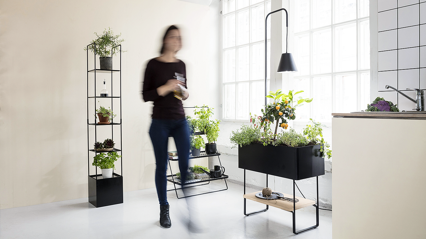 Plant furniture，Kekkilä，Multifunctional plant，Green box，