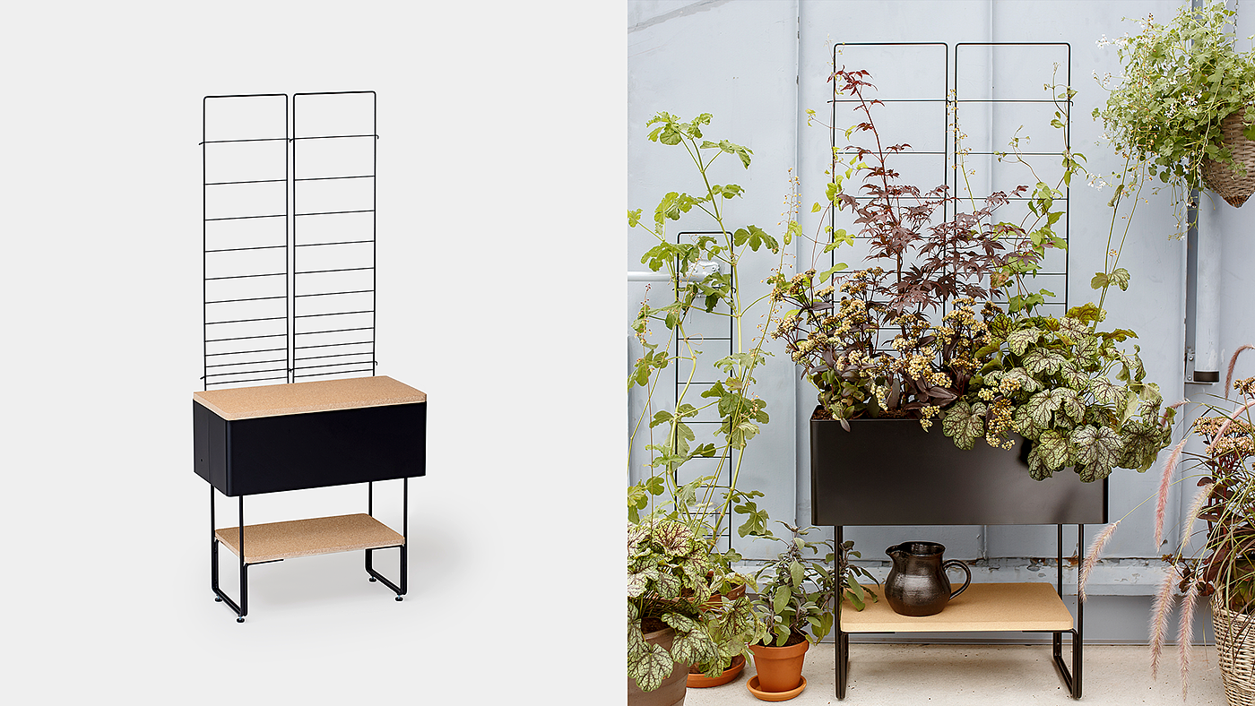 Plant furniture，Kekkilä，Multifunctional plant，Green box，
