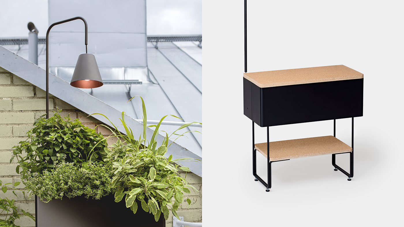 Plant furniture，Kekkilä，Multifunctional plant，Green box，