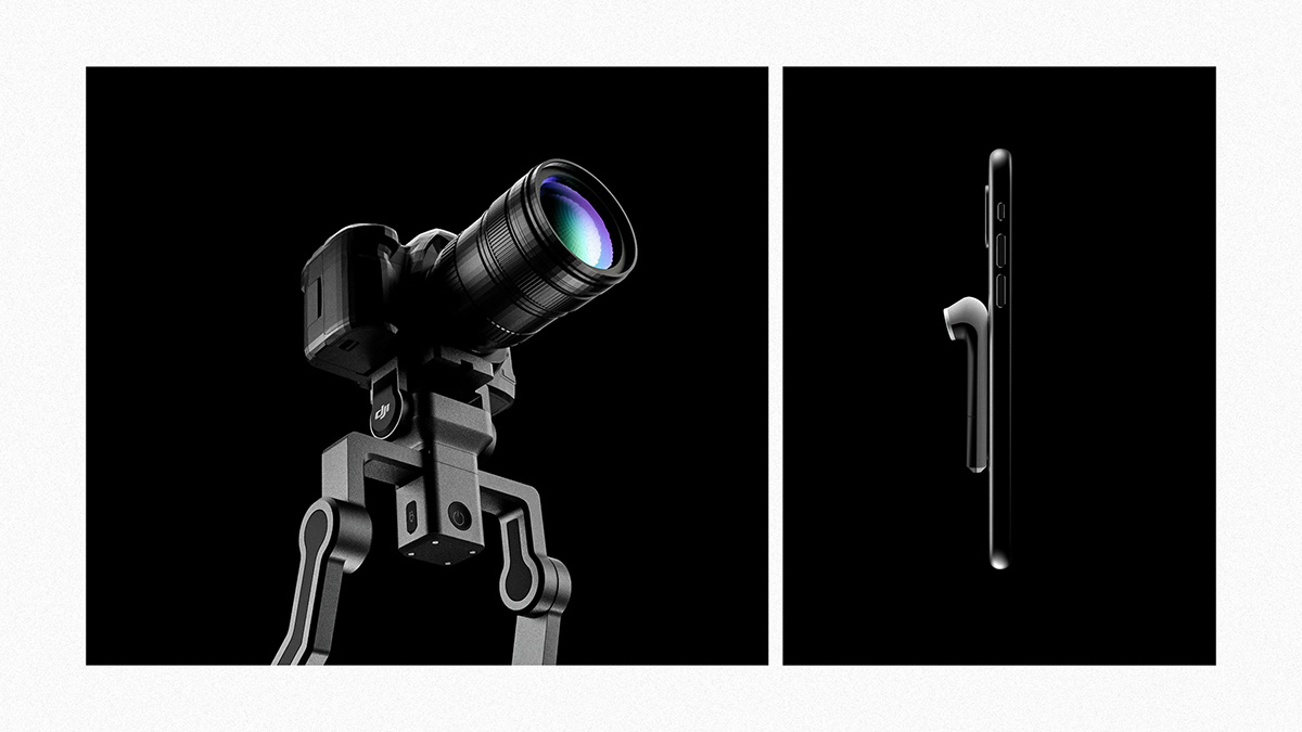 DJI Ronin-L，conceptual design，Stabilizer camera，Digital，