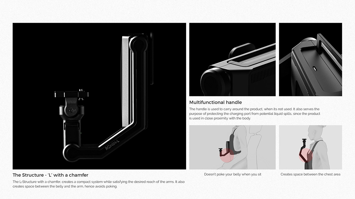 DJI Ronin-L，conceptual design，Stabilizer camera，Digital，