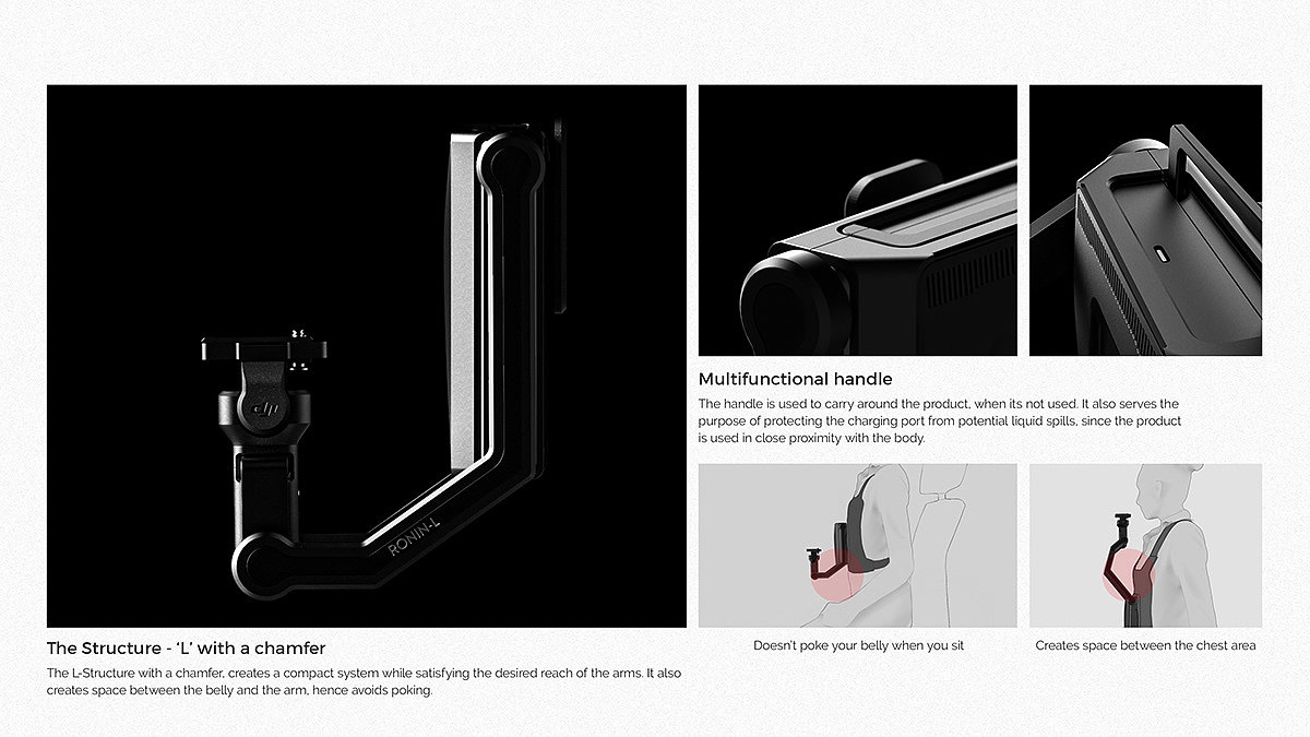 DJI Ronin-L，概念设计，相机稳定器，数码，