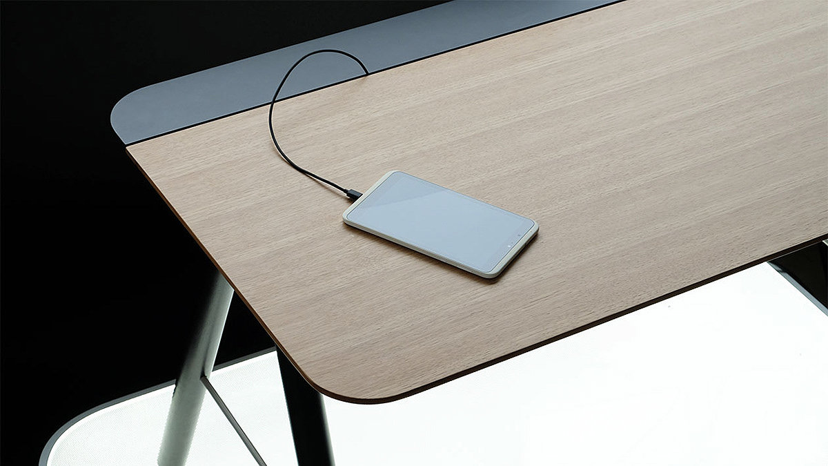 Blaise desk，home office，simple，