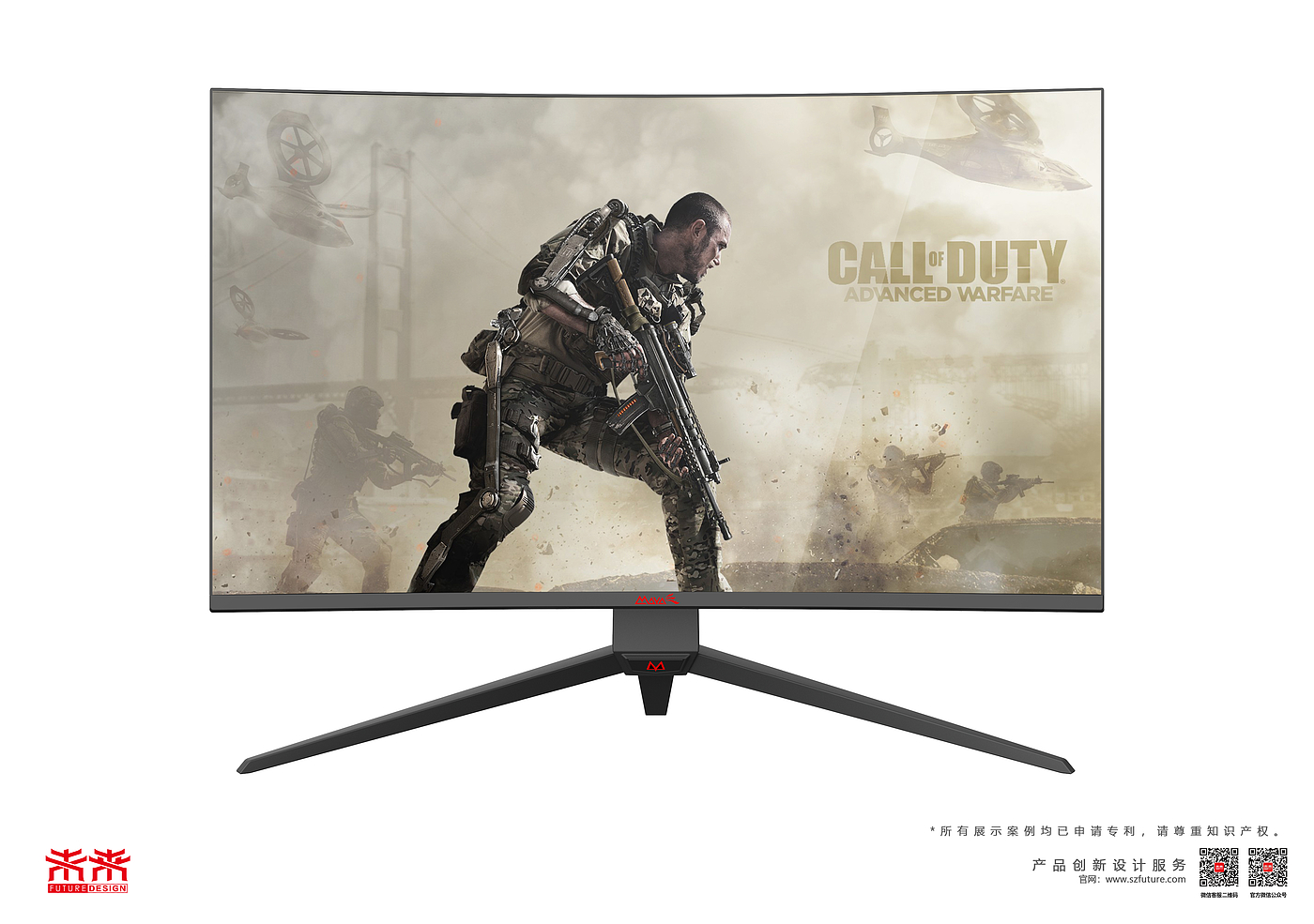 game，E-sports，monitor，Future design，curved surface，