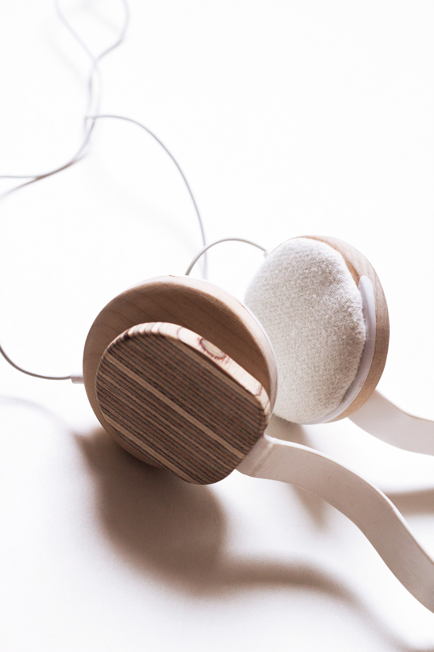 rejected material ，headset，3D printing，Plywood，wood，