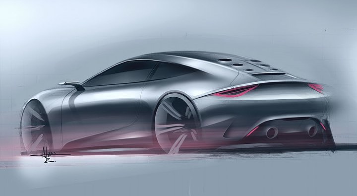 Automobile design，Rendering performance，Porsche，