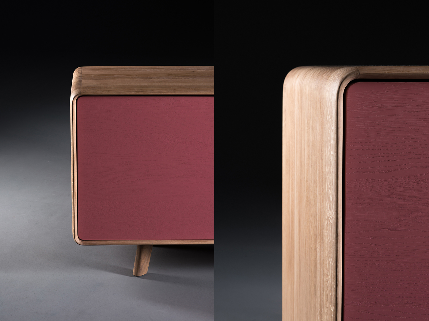 Simplicity，wooden ，snow，gules，grey，Buffet，