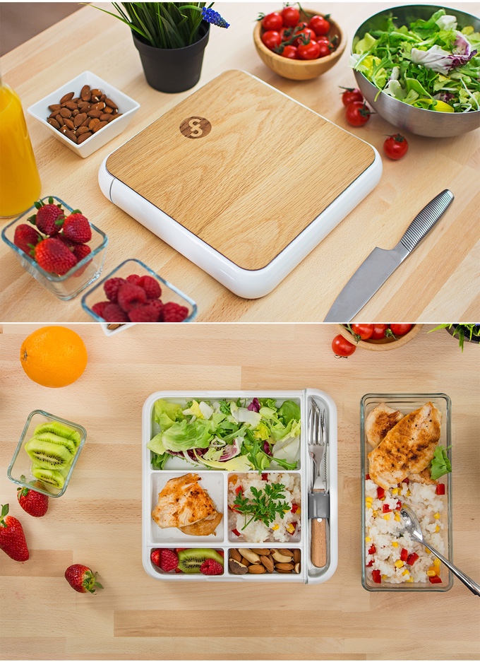 Lunch box，appearance，Nutrition management，Portable，Easy to clean，