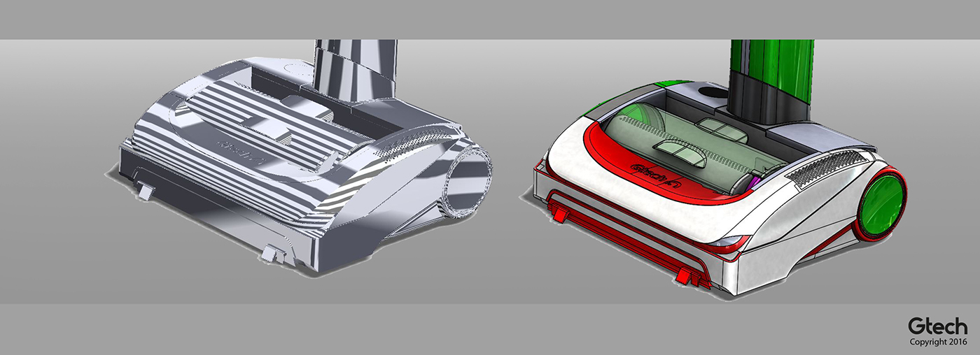 Modeling design，Vacuum cleaner，Home appliance design，