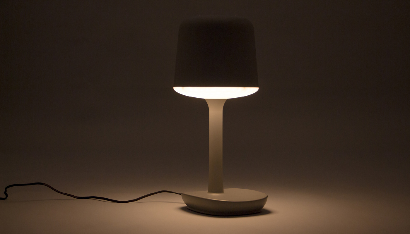 Desk lamp，white，Home Furnishing，Receive，3D printing，