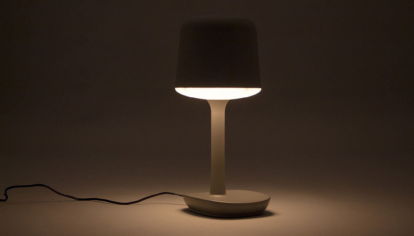 Desk lamp，white，Home Furnishing，Receive，3D printing，