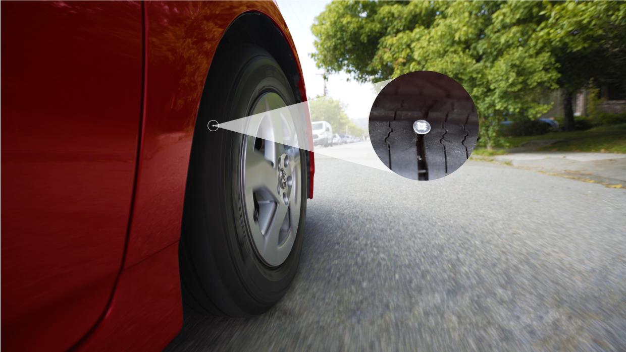 Tire pressure detection，real-time detection ，app，Driving safety，