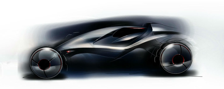 Automobile design，design sketch，