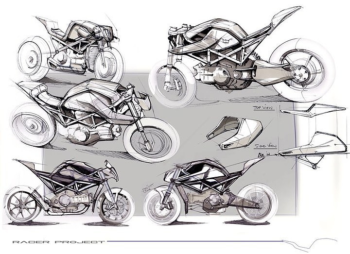 Automobile design，design sketch，