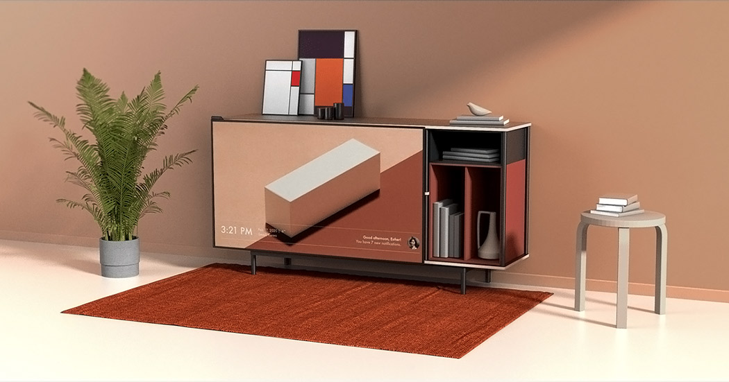 screen，OLED，furniture，television，