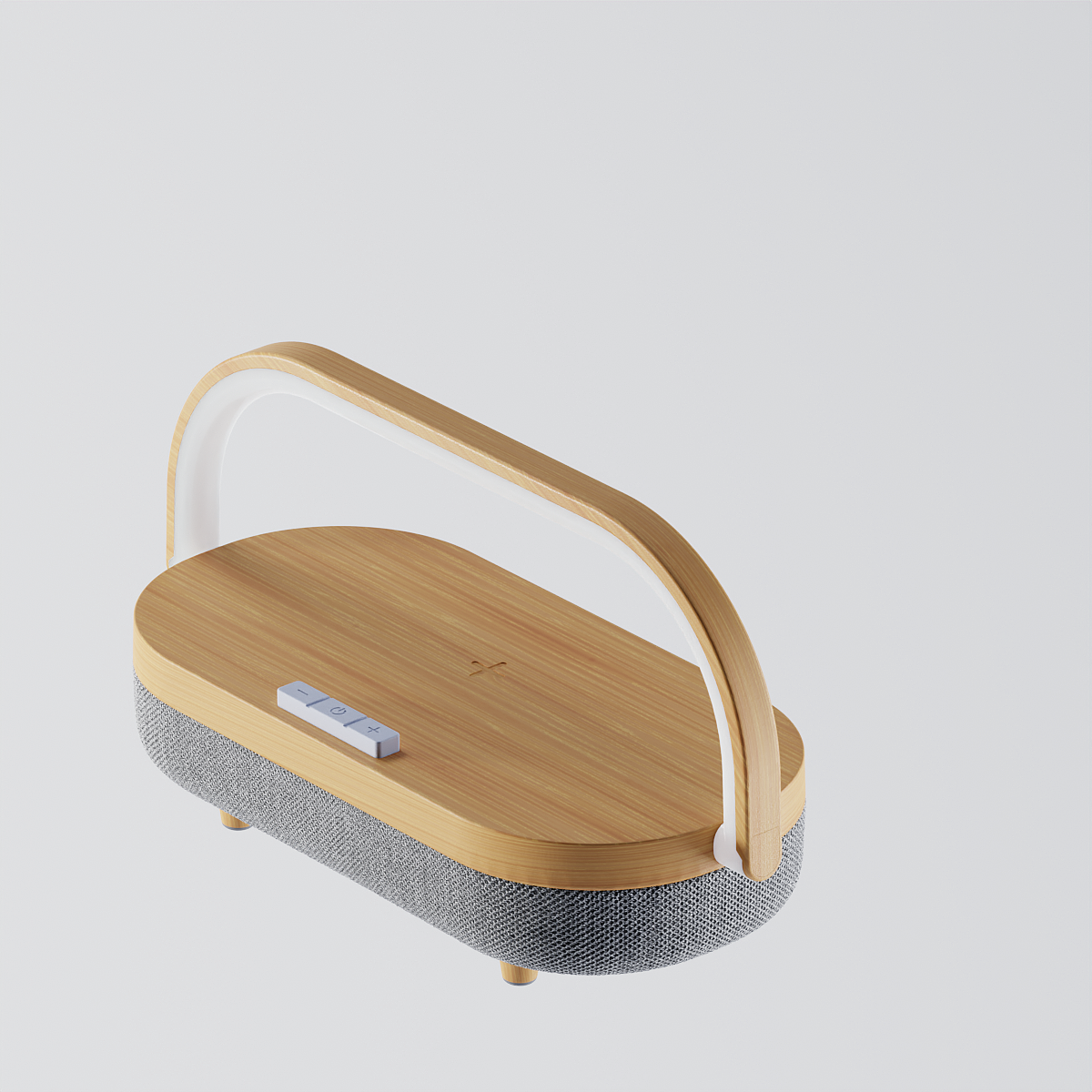 Product rendering，3D rendering，Wireless charging，Bluetooth Speaker ，Music desk lamp，