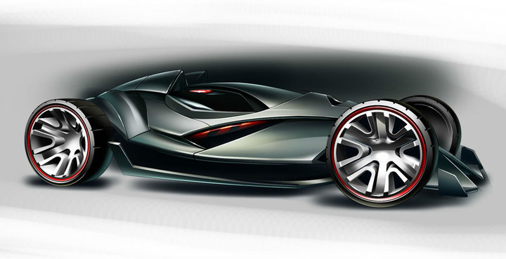 Automobile design，design sketch，