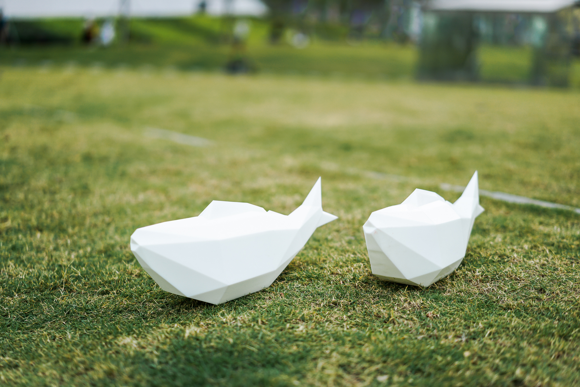 Fish lamp，Atmosphere lamp，geometry，Simple design，Silicone lamp，