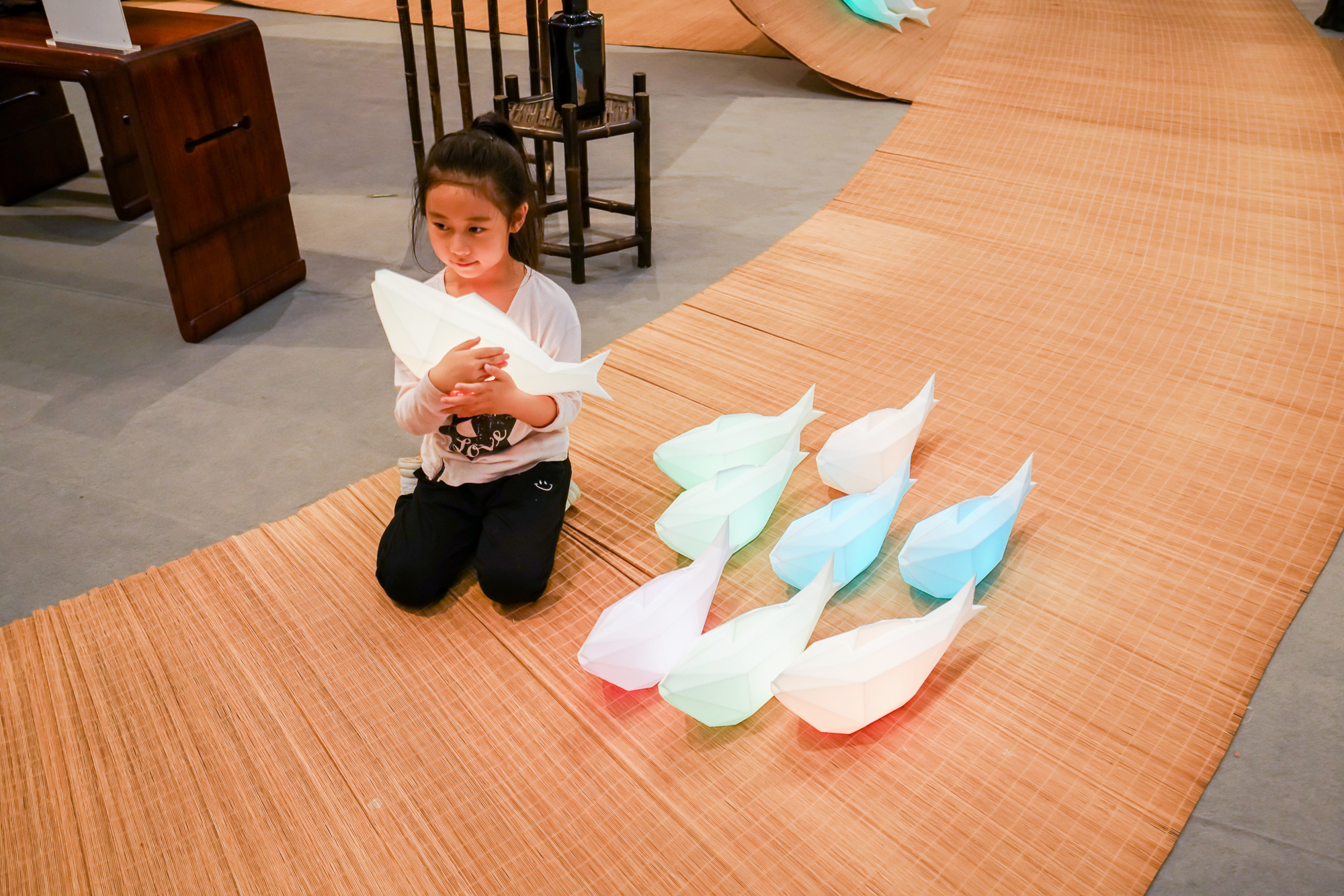 Fish lamp，Atmosphere lamp，geometry，Simple design，Silicone lamp，