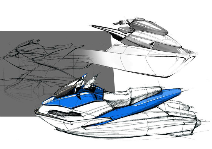 Automobile design，design sketch，