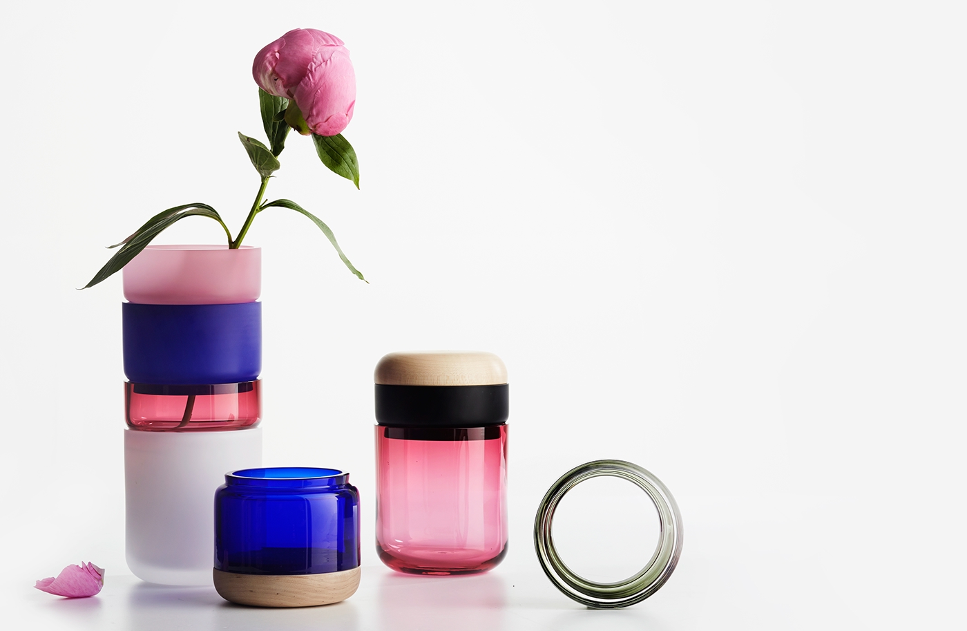 beautiful，practical，Adjustable height，Modular vase，container，