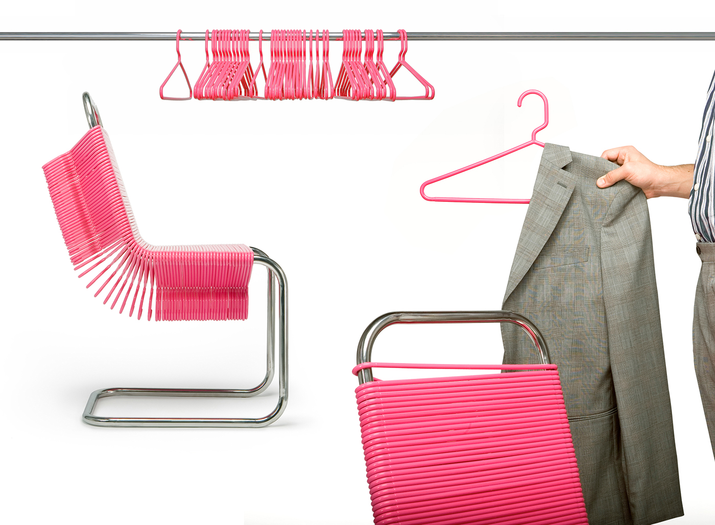 coat hanger，chair，facilitate，innovate，conceptual design，