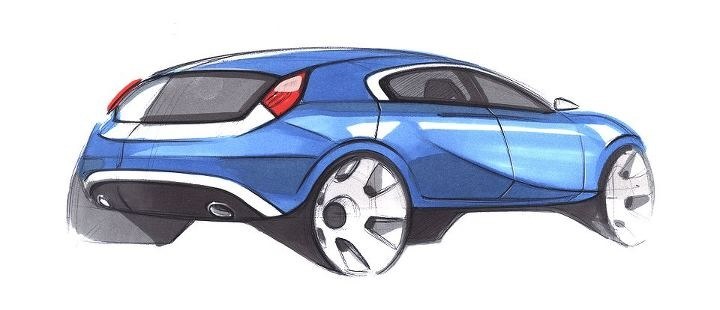 Automobile design，design sketch，
