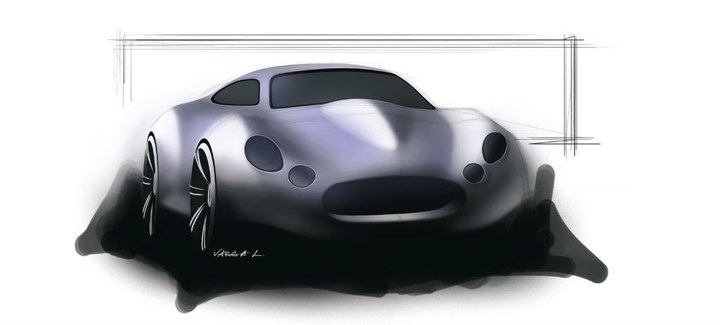 Automobile design，design sketch，