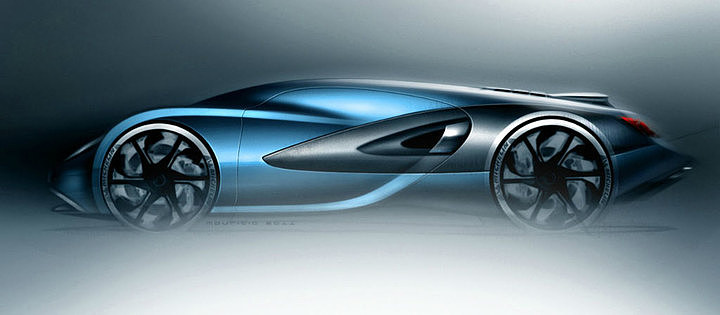 Automobile design，design sketch，
