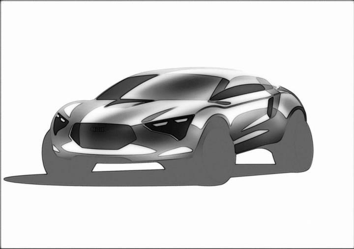 Automobile design，design sketch，