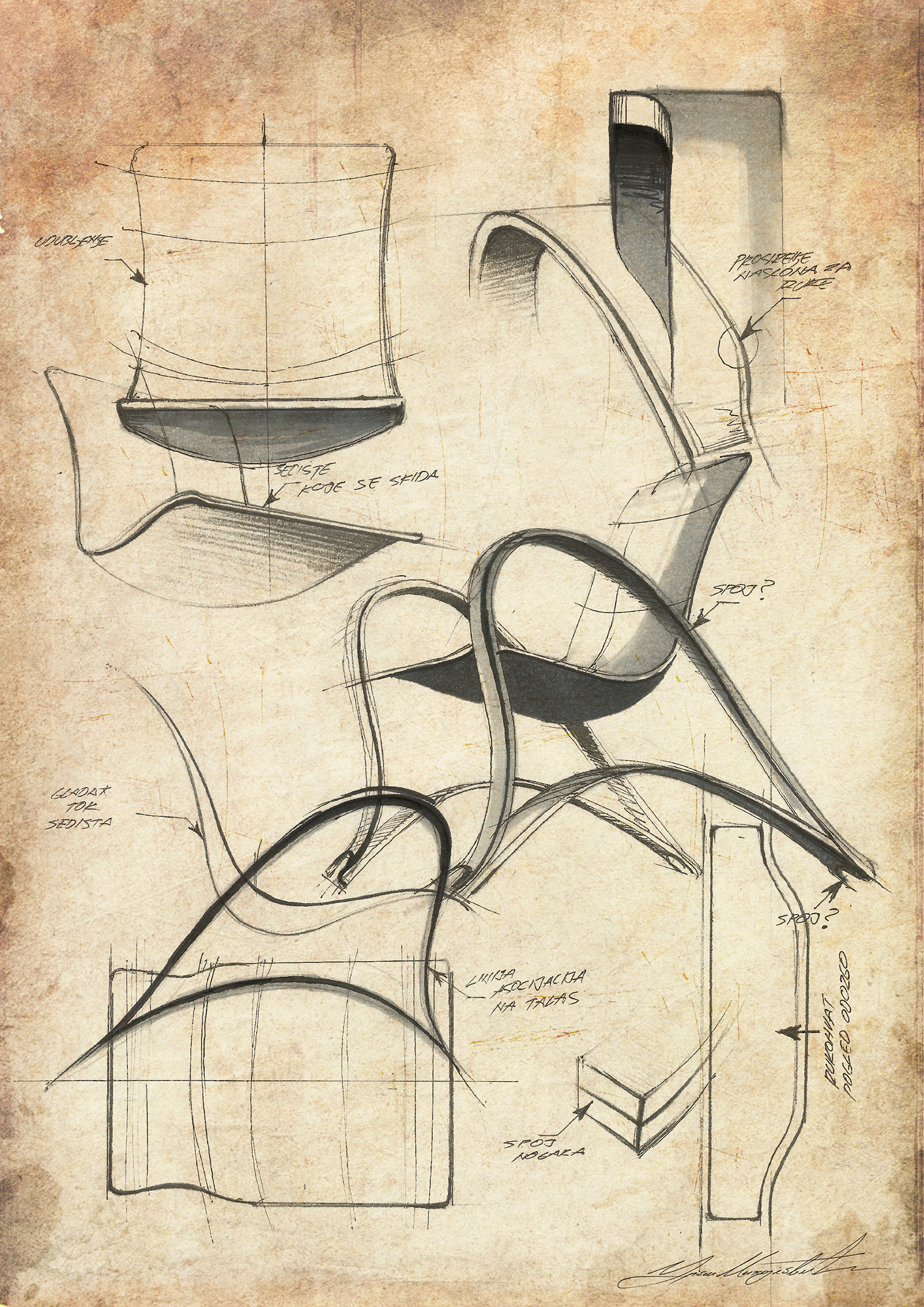 chair，furniture，wave，sea，