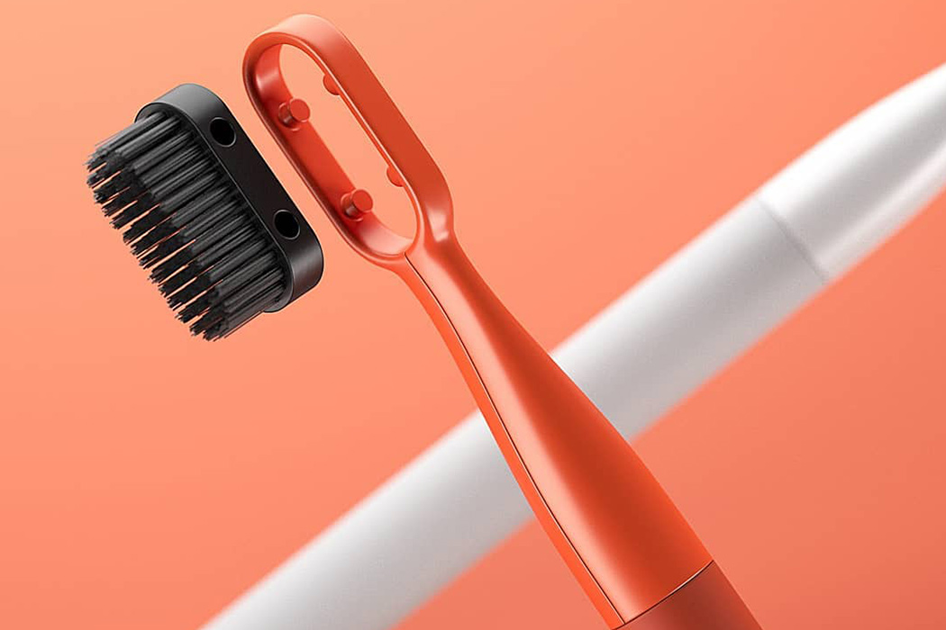 toothbrush，modelling，disassemble，