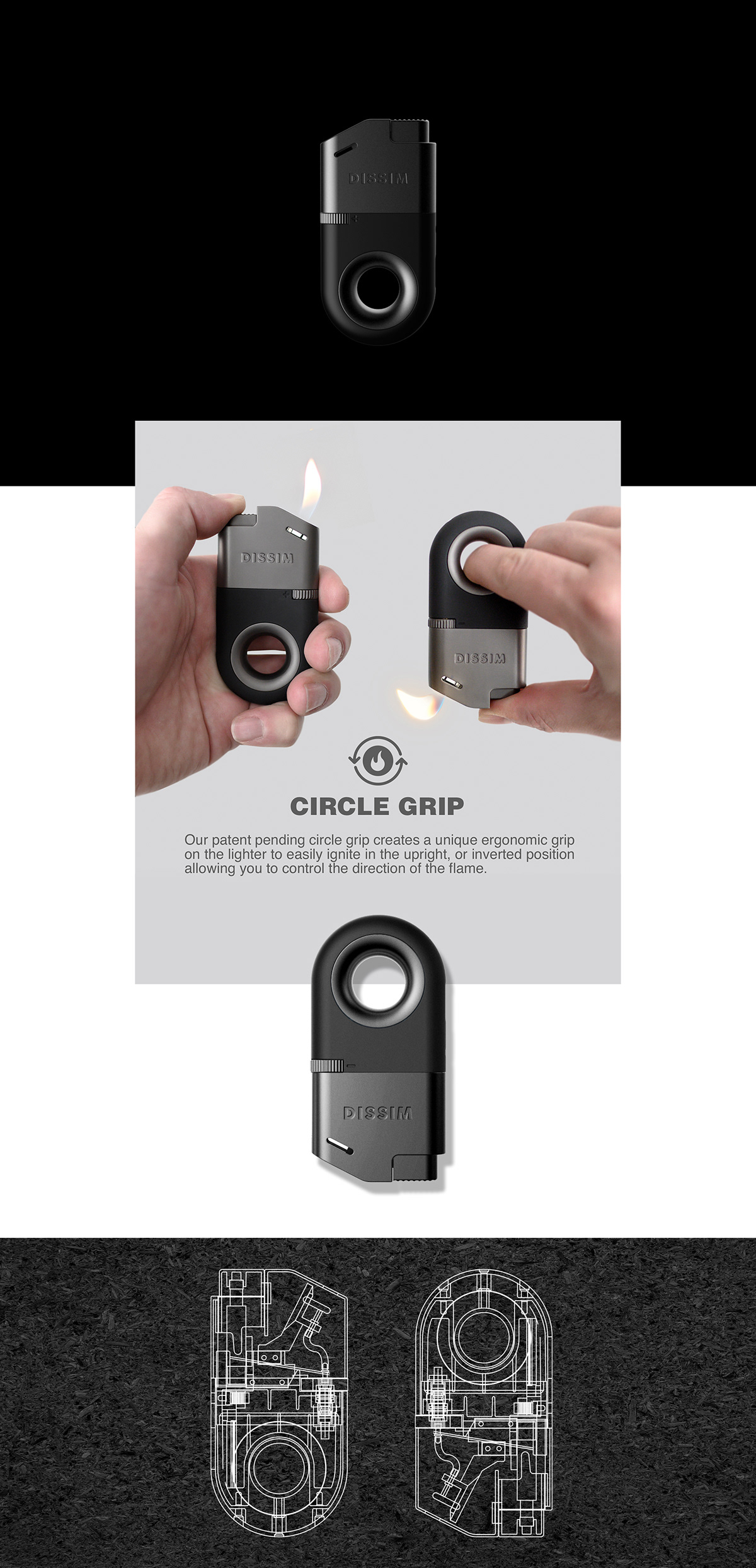 lighter，flame，Ergonomics，