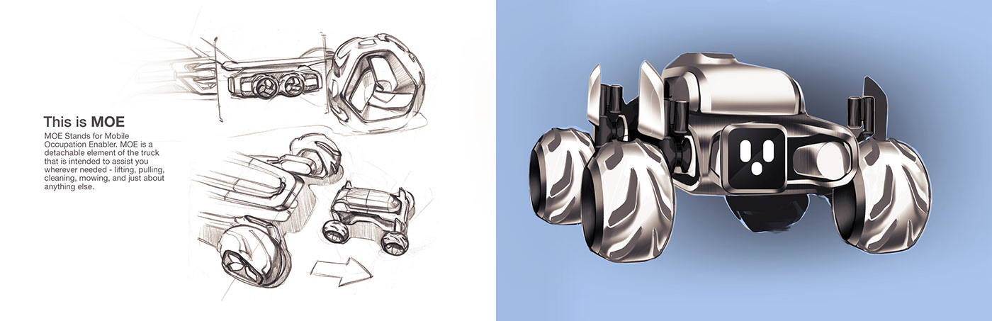 Auto，CALTY，two thousand and eighteen，rural mobility，Automobile design，