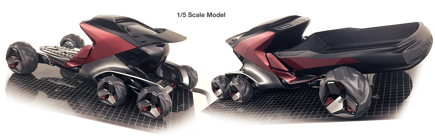 Auto，CALTY，two thousand and eighteen，rural mobility，Automobile design，