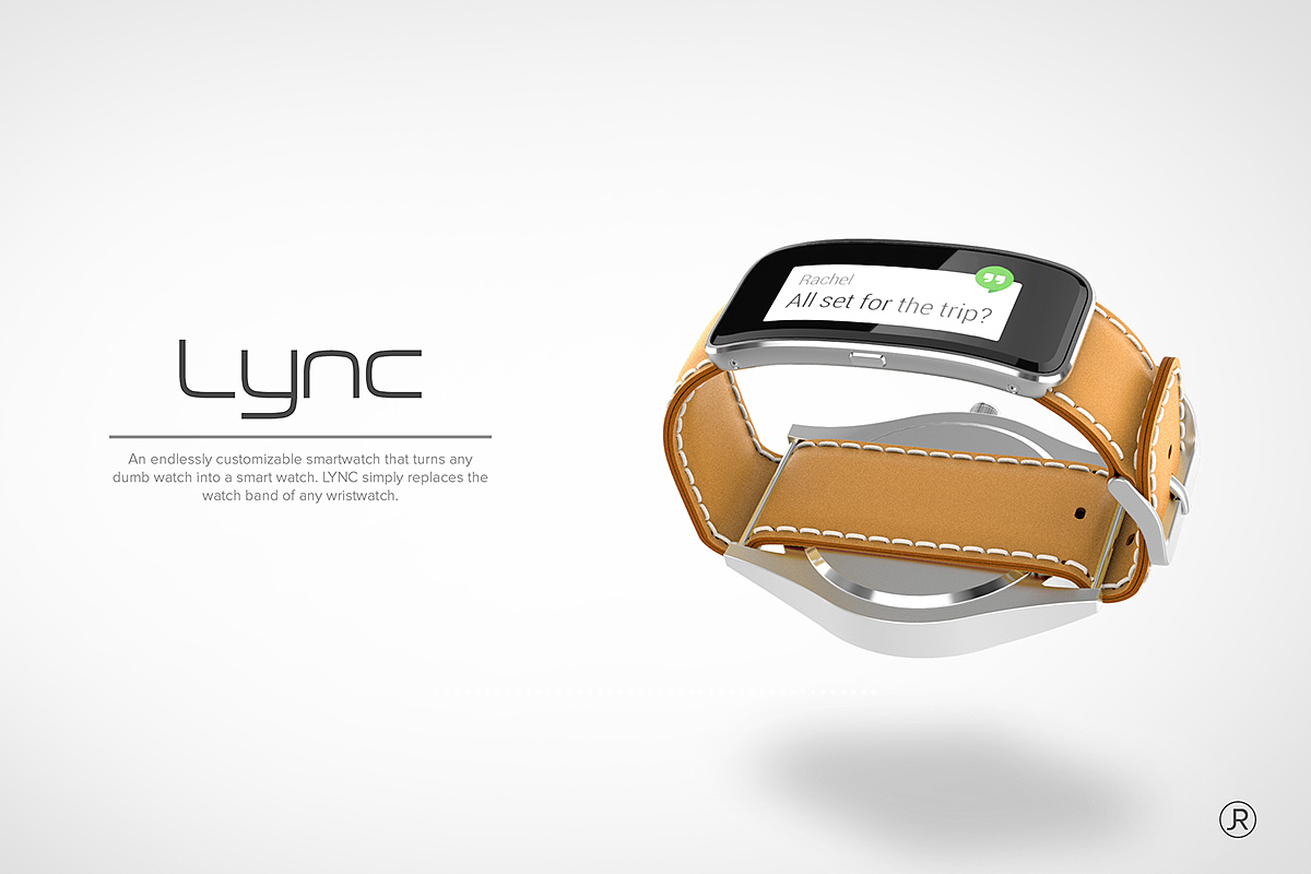 传统，lync，智能手表，手势控制，