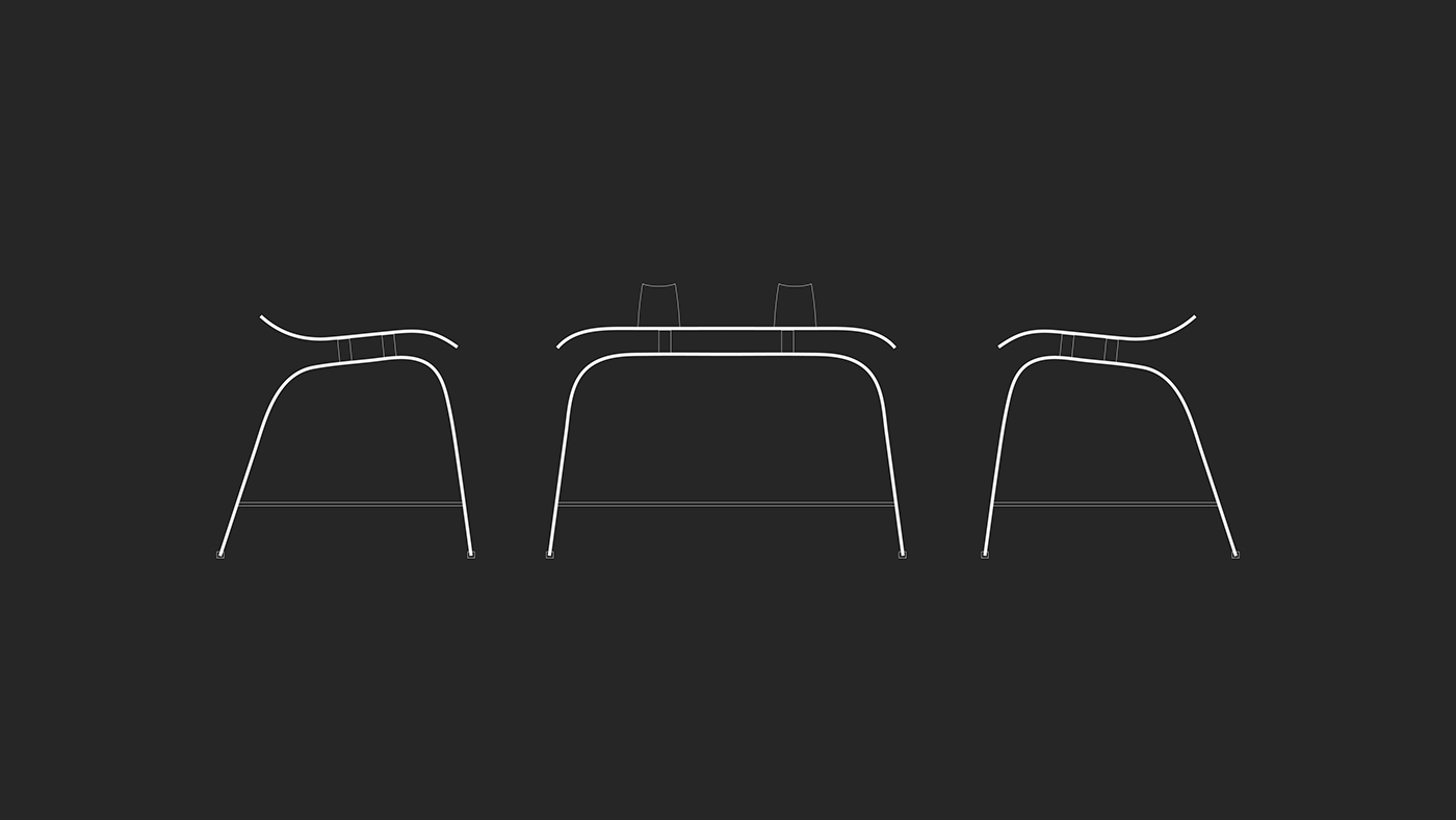 Tables and chairs，furniture design ，glass，