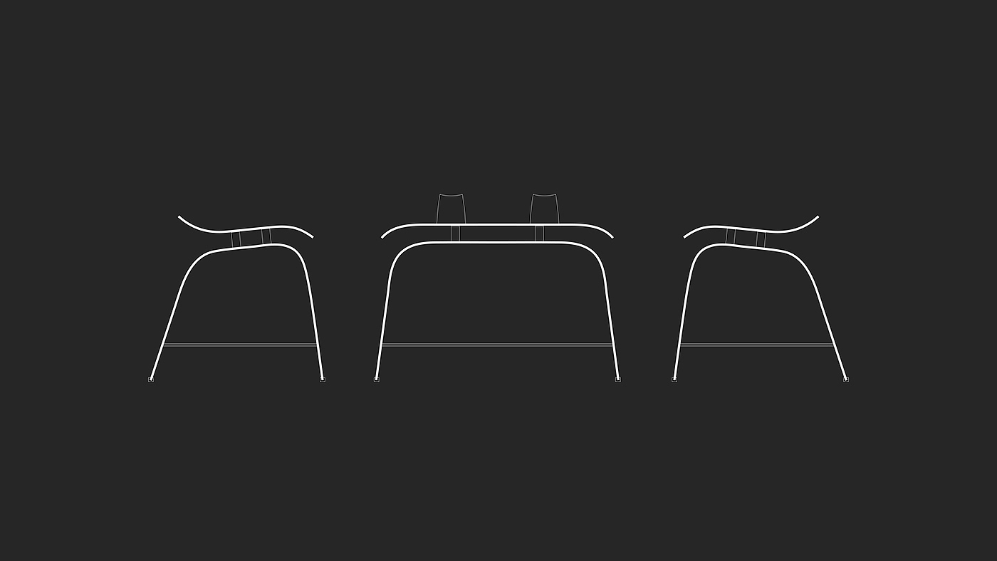 Tables and chairs，furniture design ，glass，