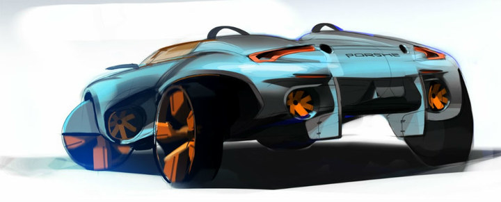 Automobile design，design sketch，