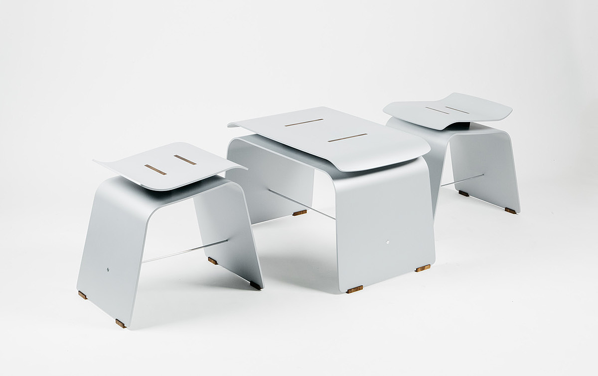 Tables and chairs，furniture design ，glass，