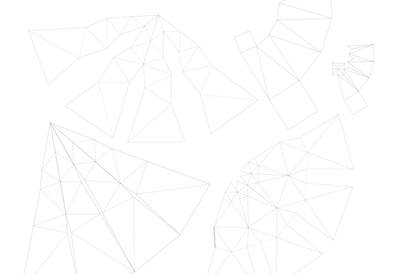 polygon，Candle holder，ceramics，brass，Combination design，originality，