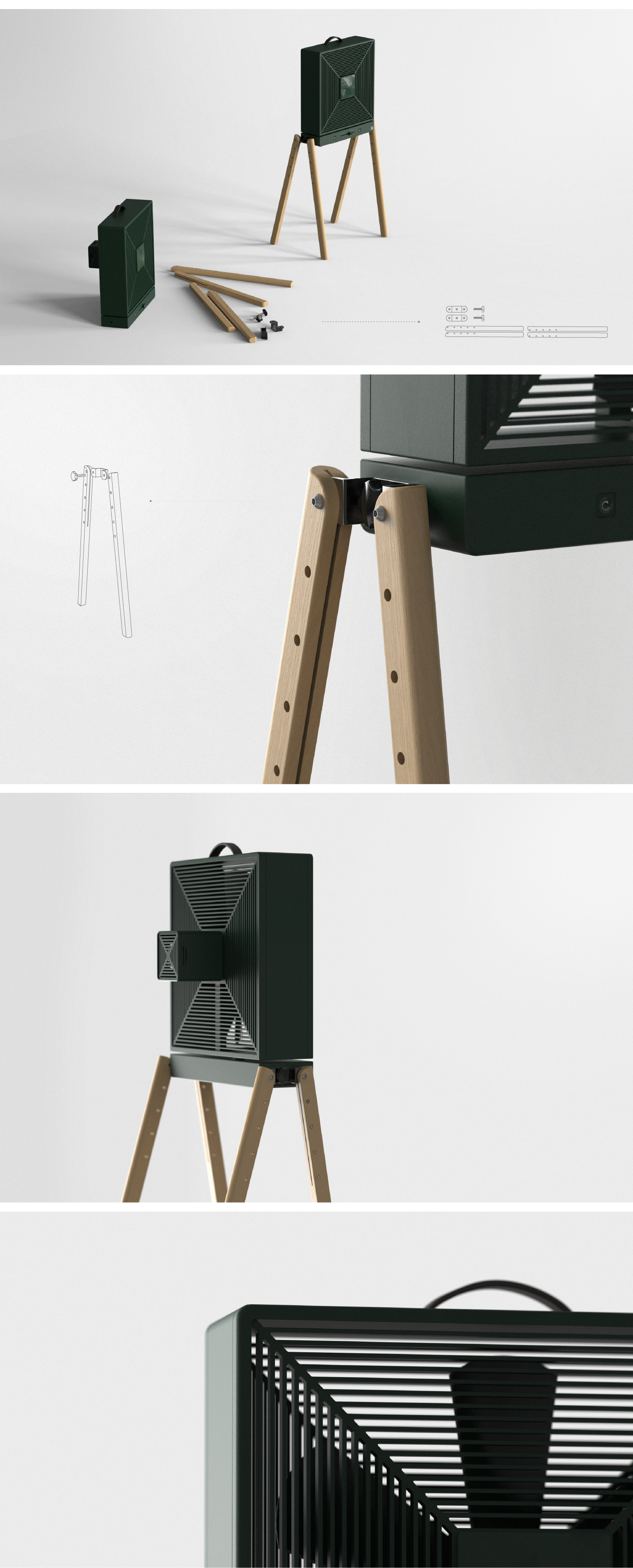 electric fan，square，Electric fan，