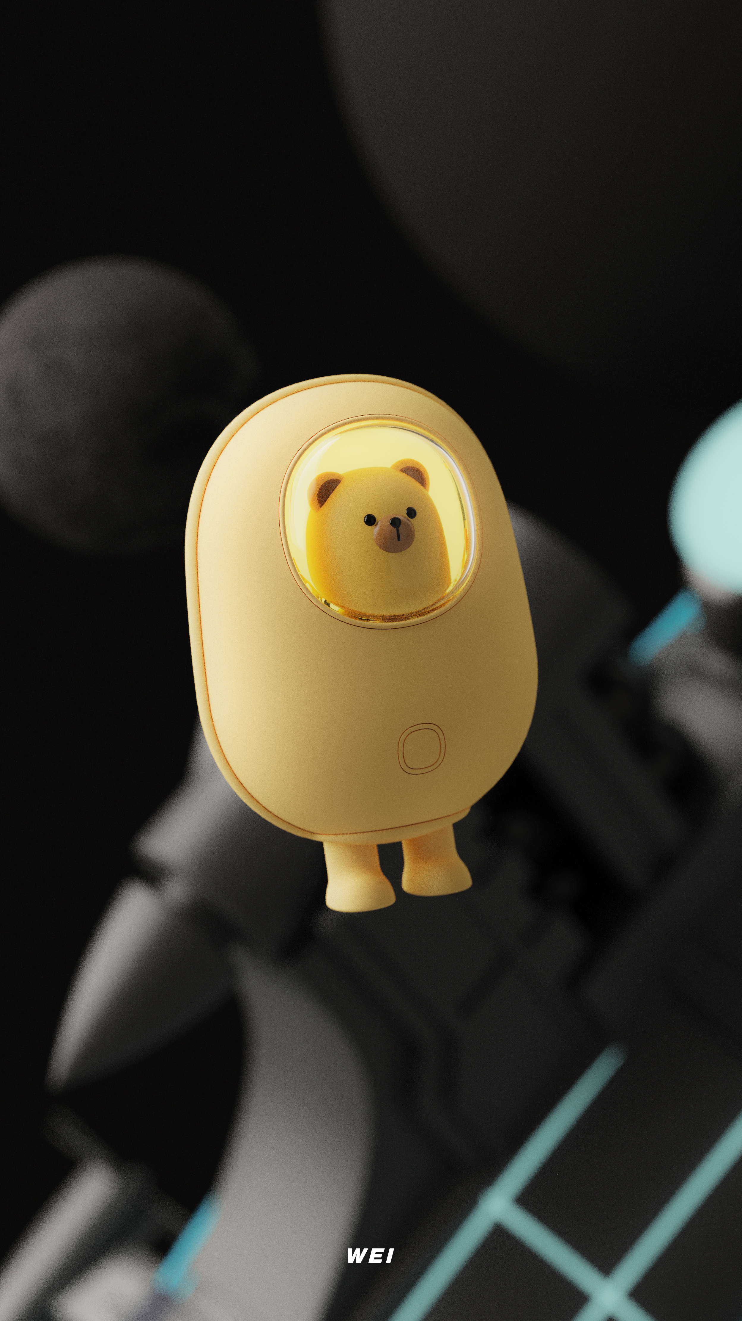 Hand warmer，Tide play，adorable，portable battery，