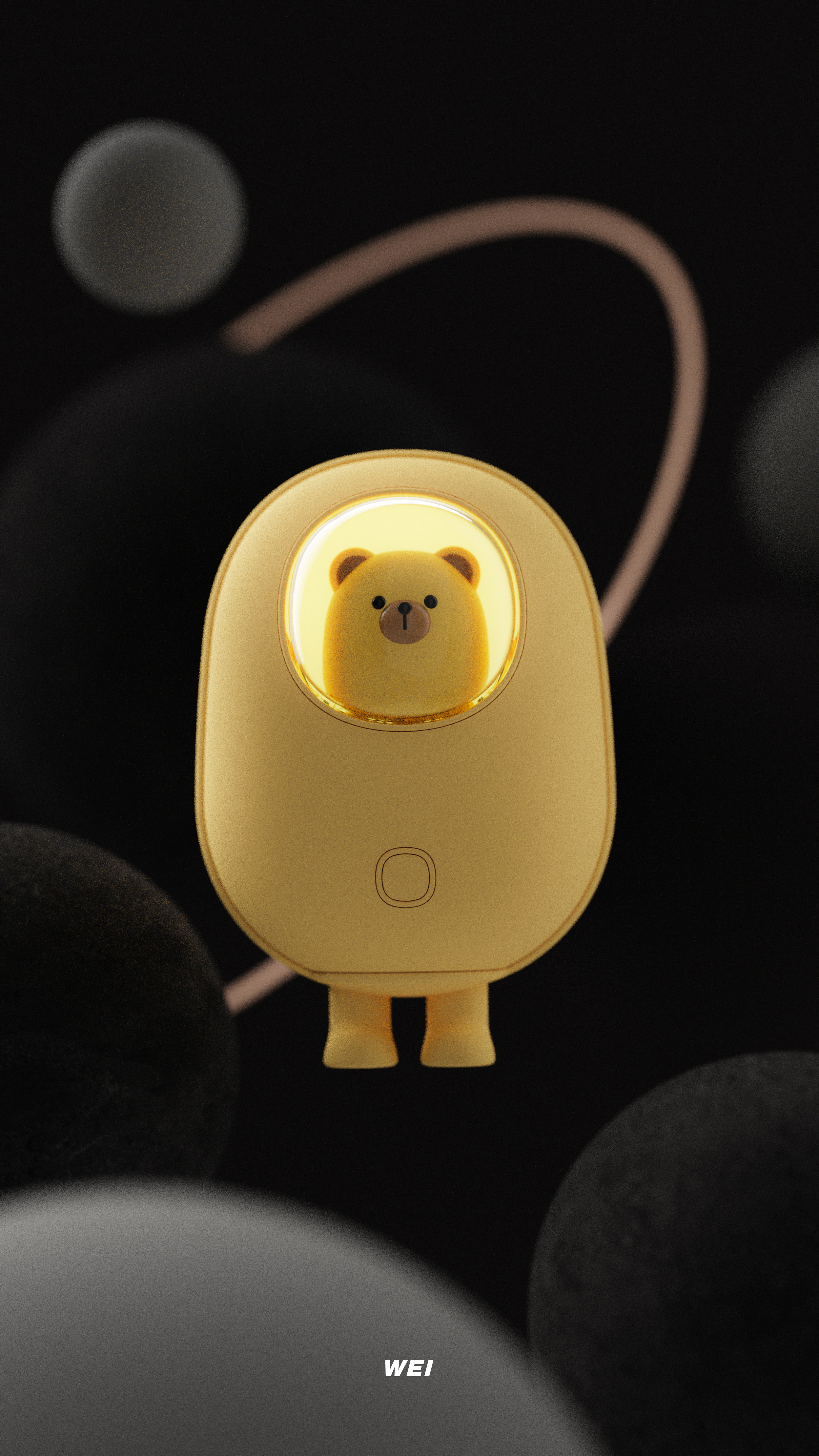 Hand warmer，Tide play，adorable，portable battery，