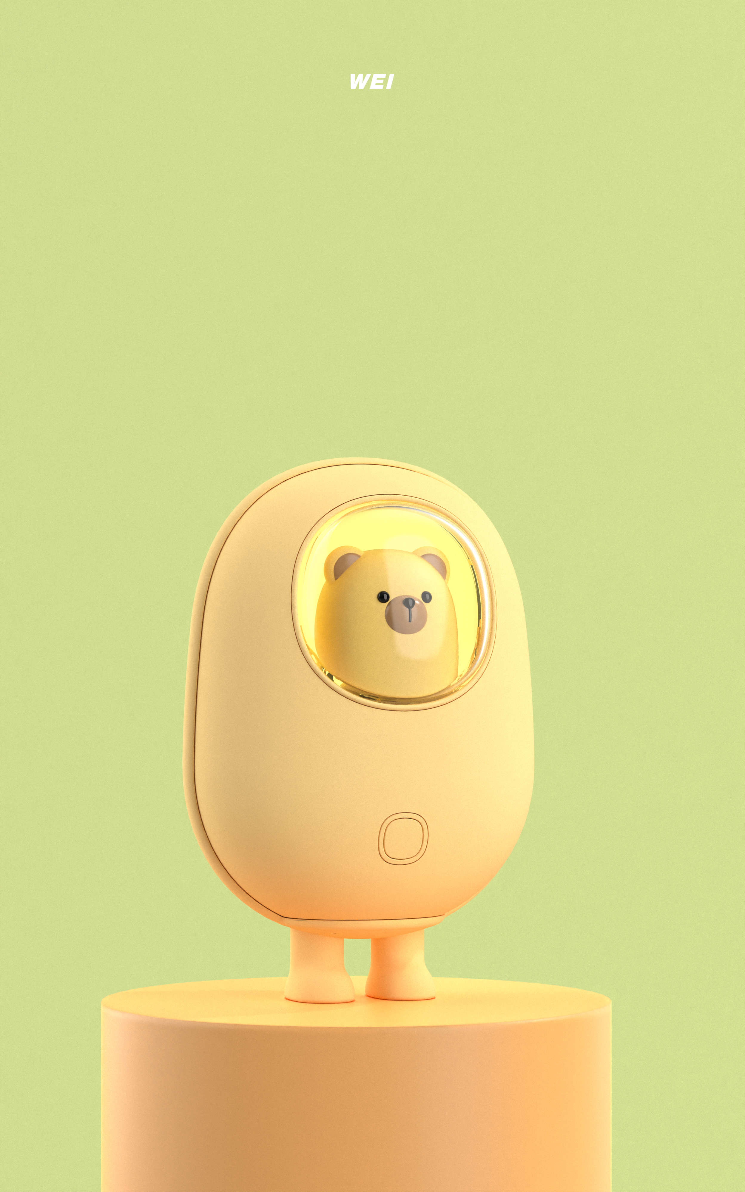 Hand warmer，Tide play，adorable，portable battery，