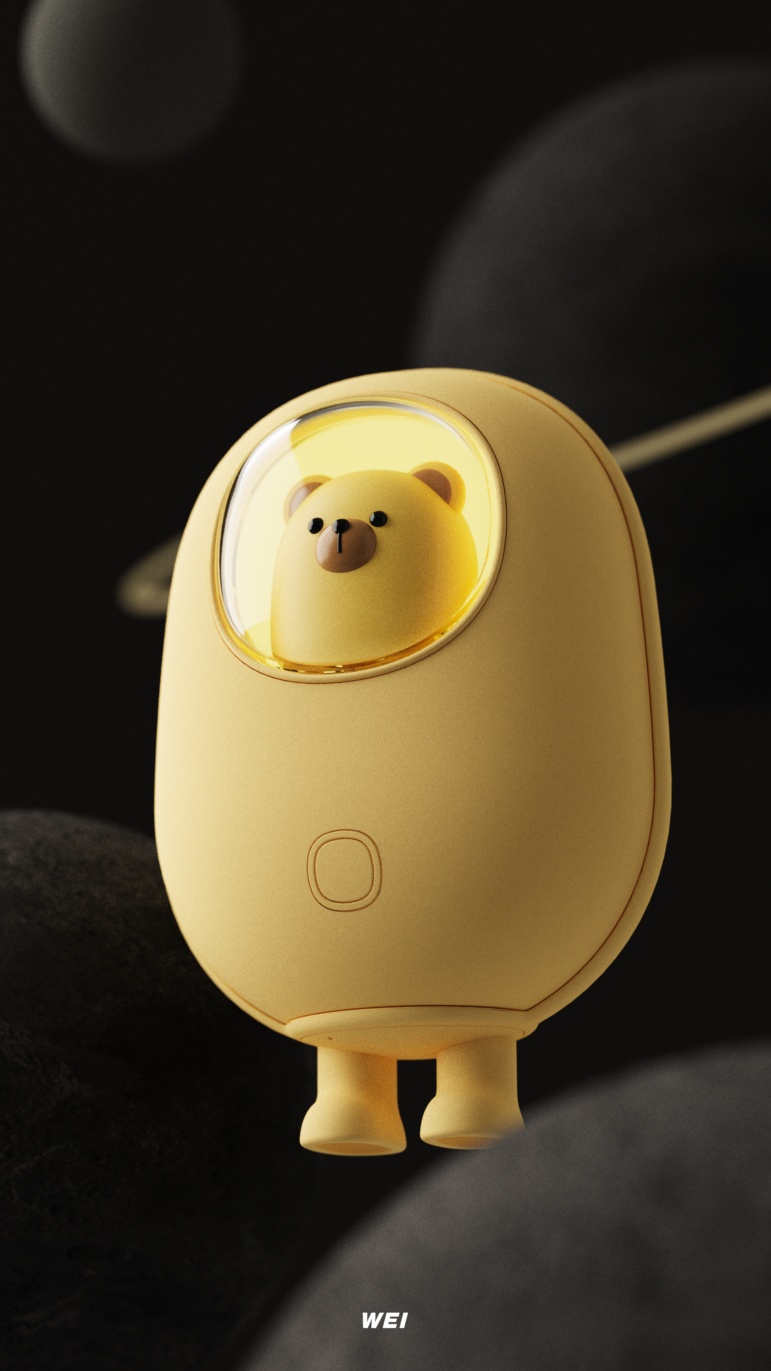 Hand warmer，Tide play，adorable，portable battery，