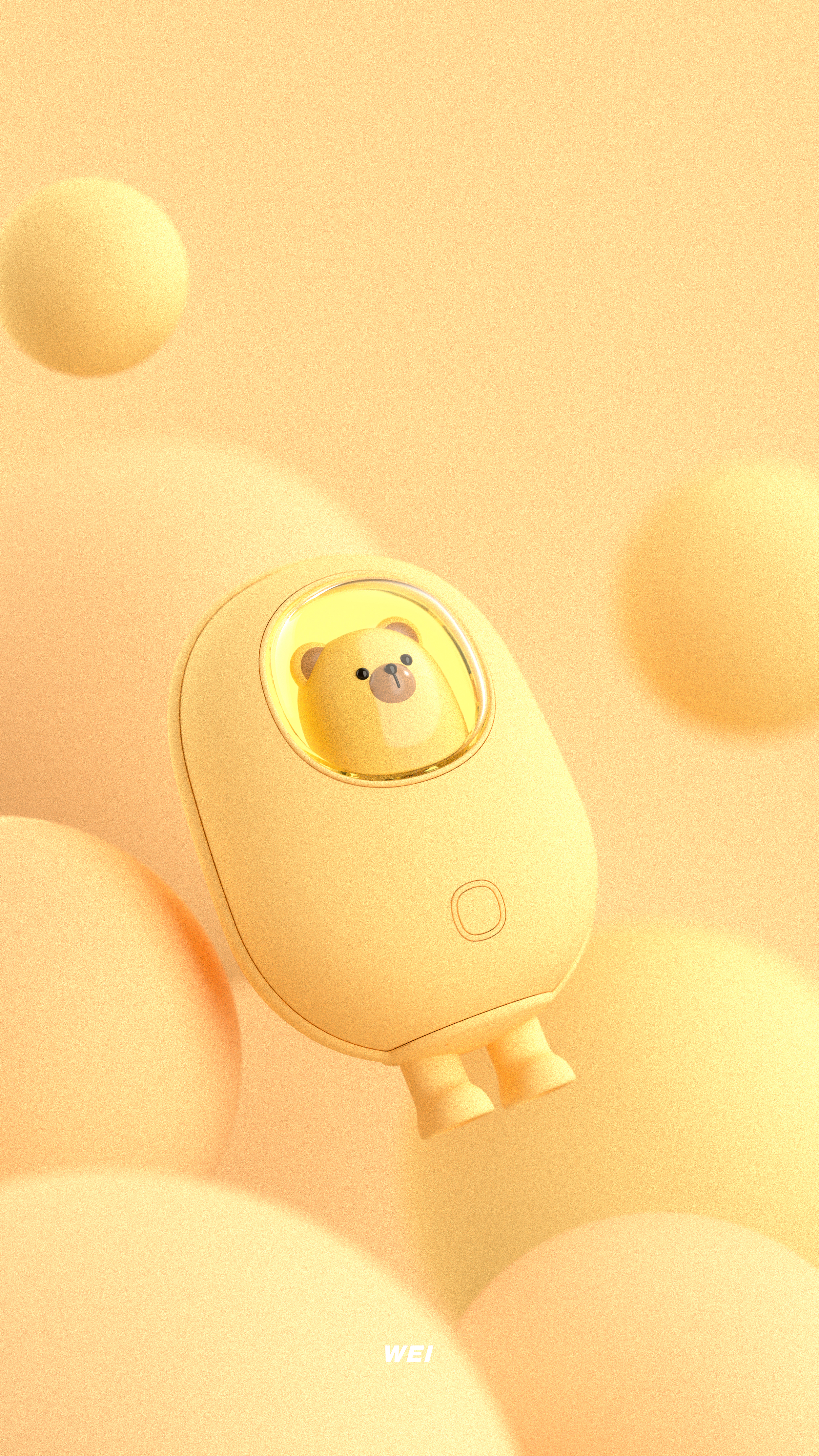 Hand warmer，Tide play，adorable，portable battery，