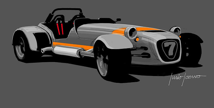 Automobile design，design sketch，