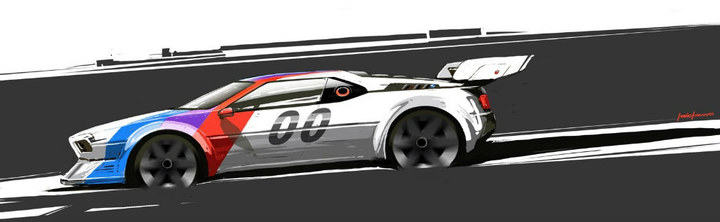 Automobile design，design sketch，